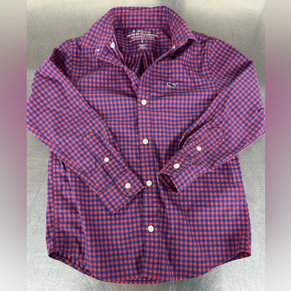 Vineyard Vines button up top size 5 youth